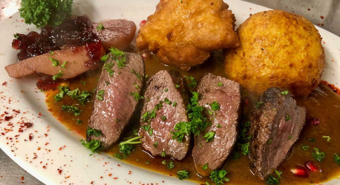 Leckeres Essen in der WALDEN Kulturwirtschaft.