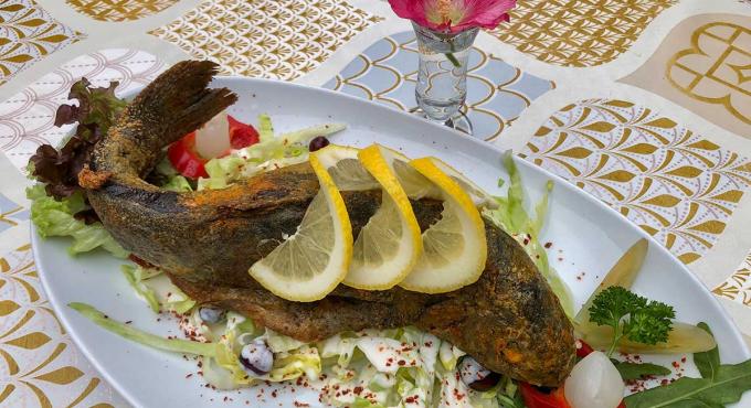 Fisch aus der direkten Nachbarschaft gibt es in der WALDEN Kulturwirtschaft