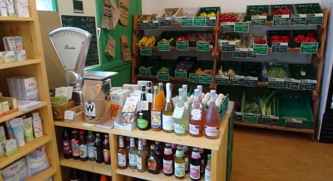 Gertis Biolädle Verkaufsraum