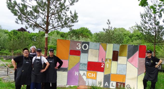 Das Küchenteam vom YOSEFA Kochclub aus Oberhausen