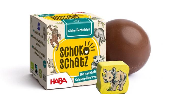 Die Kleine Tierhelden Edition ist eine besondere SchokoSchatz Edition in Kooperation mit HABA.