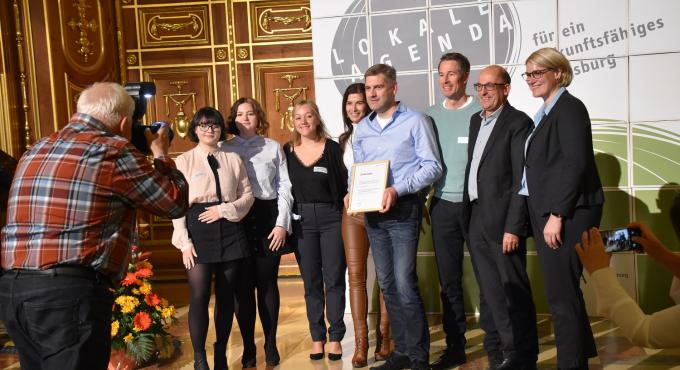 Augsburger Zukunftspreis 2019, NaturSinn International KG, Foto: Cynthia Matuszewski