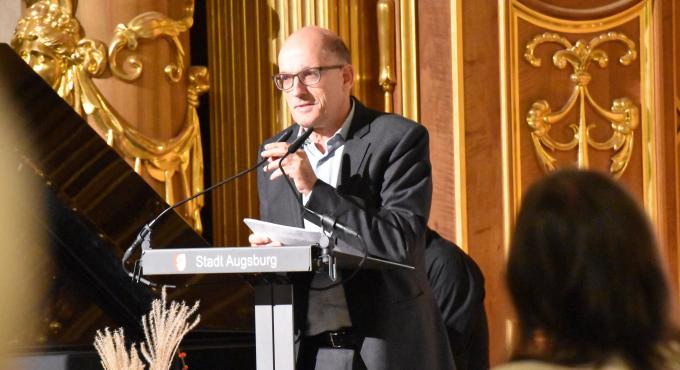 Augsburger Zukunftspreis 2019, Reiner Erben, Foto: Cynthia Matuszewski