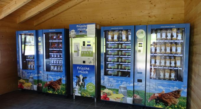 Eierautomat, Schenk Hof Friesenried, Foto: Schenk Hof Friesenried