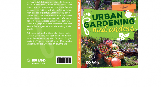 &quot;Urban Gardening mal anders&quot; von Benjamin Vogt, Buchtitel