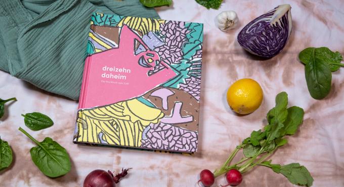 Kochbuch, vegan, Café dreizehn, Augsburg, Foto: Team dreizehn