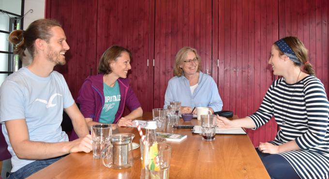 Sebastain Ohlert, Leo Sibeth, Christina Hausotter, Cynthia Matuszewski, Foto: Immanuel de Gilde