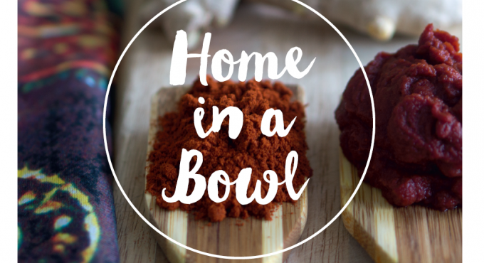 Das Kochbuch "Home in a Bowl" aus Augsburg.