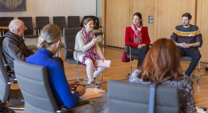 Christine Pehl, Augsburg,  Umweltstation Augsburg, Umweltbildung, Naturschutz, Zukunftstagung, Foto: Norbert Liesz