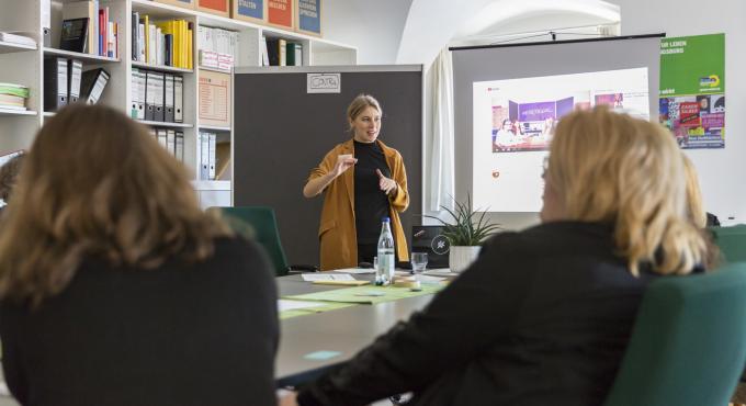 Augsburg,  Umweltstation Augsburg, Umweltbildung, Naturschutz, Zukunftstagung, Lucy Rzedkowska, Think in Colours, Foto: Norbert Liesz