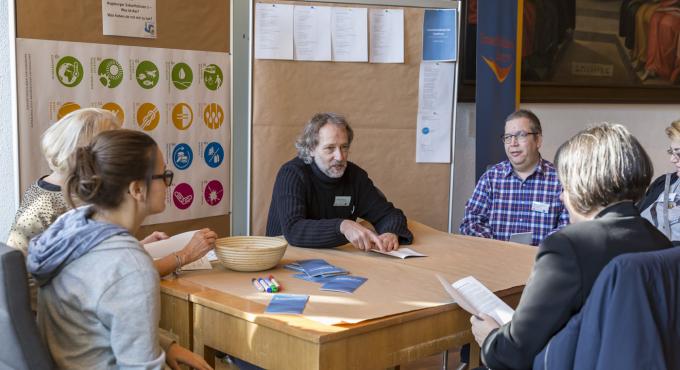 Dr. Norbert Stamm, Büro für Nachhaltigkeit der Stadt Augsburg, Umweltstation Augsburg, Umweltbildung, Naturschutz, Zukunftstagung, Foto: Norbert Liesz