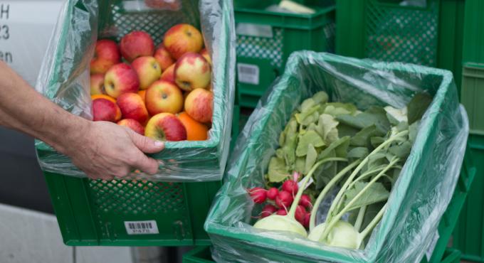 Rollende Gemüsekiste (Bild: Regine Laas)