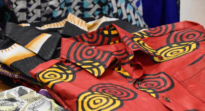 Juliet Donkare, Mode, Design, Afrika, Augsburg, Uganda, Bluse, Kleid, Schneiderin, Tänzerin, Afrikanisches Design, Fashion,