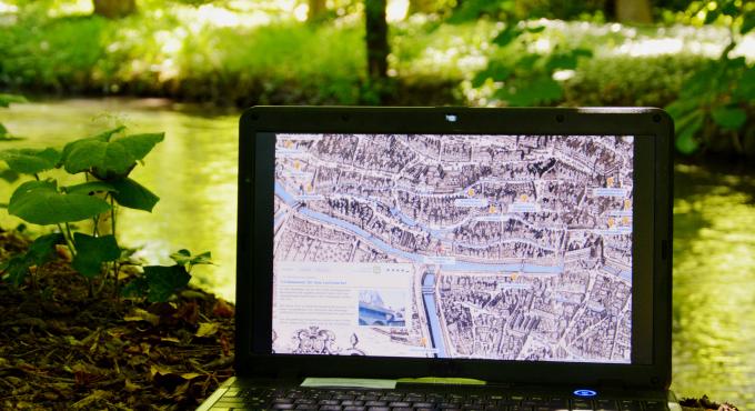 Kilianplan, interaktive Stadtkarte, Augsburg,  Foto: Umweltstation Augsburg,