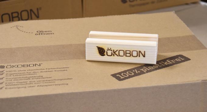 Ökobon, Aindling, Augsburg,  ökologischer Kassenbon, Foto Cynthia Matuszewski