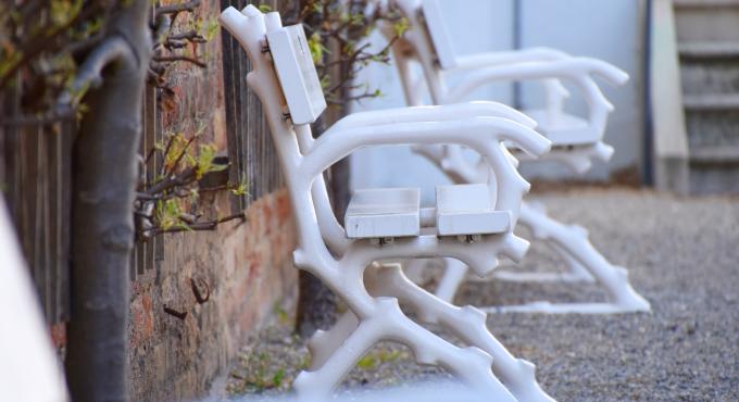 Schaezler-Palais, Augsburg, Rokoko-Garten, Grüne Oase, Ruheplatz, Innenhof, Patrizierhäuser Augsburg, Rokoko, Foto: Cynthia Matuszewski