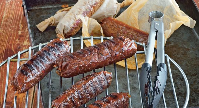 Vegane Rostbratwürste