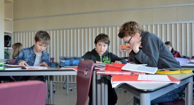 Schmuttertal Gymnasium: Lernen in offenen Lernlandschaften. Foto: Schmuttertal Gymnasium, Thomas Hafner