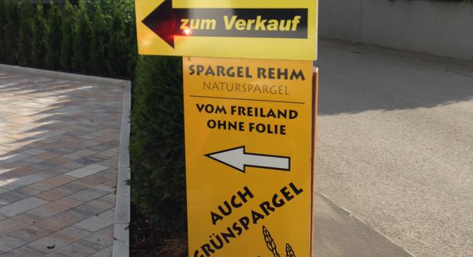Hofverkauf Spargel Rehm