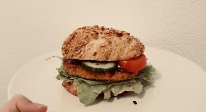 vegan, Burger, Foto: Lisa Fink