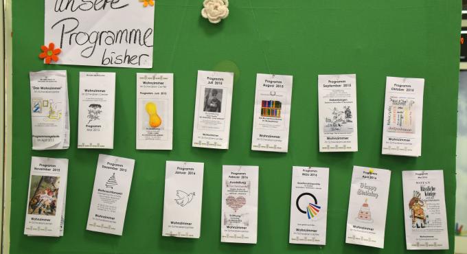 Die Aktiven im Wohnzimmer im Schwbencenter haben viel auf die Beine gestellt: gemeinsame Musik- Bastel- oder Spieleabende, Ausstellungen, Fahrräder repaieren und vieles mehr . Foto Cynthia Matuszewski