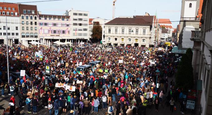 Fridays for Future, Augsburg, Foto: Stadt Augsburg