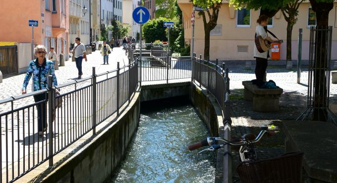 Kanal, Augsburg, Foto Torsten Mertz