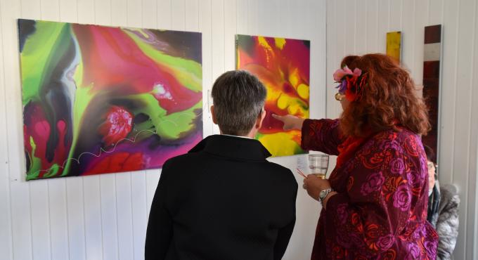 Kreativraum Pfersee, ein Ort für Kunst, Kreativität und Experimente. Foto Cynthia Matuszewski