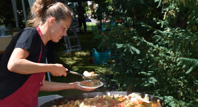 natufit Biomarkt in Mering - täglich zwei Mittagsgerichte. Foto: Cynthia Matuszewski