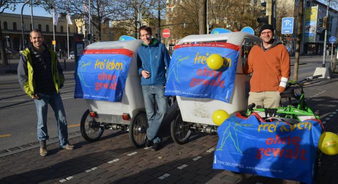 Gewalt gegen Frauen, Terre des Femmes, Augsburg, Frauenrechte, Foto: Cynthia Matuszewski