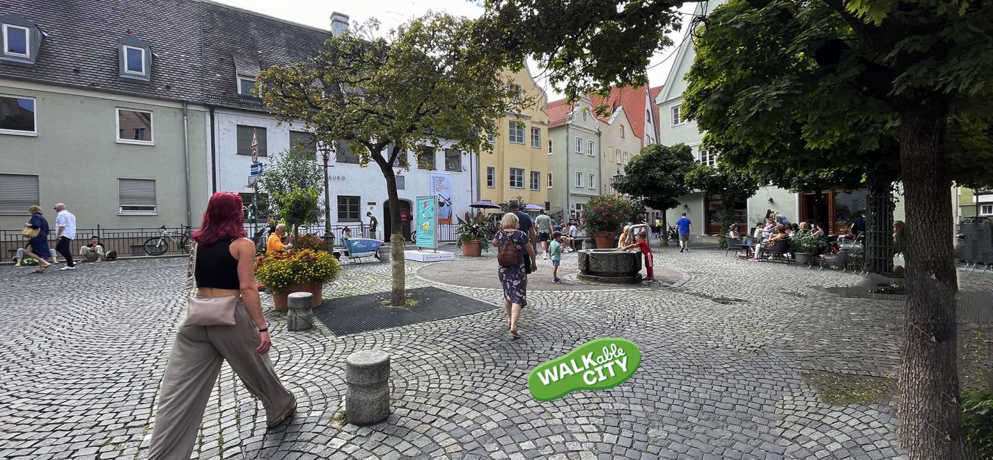 Walkable City - Augsburg ist gut zu Fuß zu entdecken